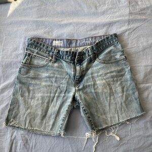 Gap light wash denim jorts shorts